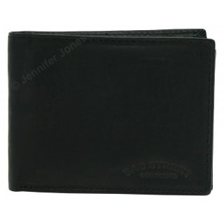 Herrenlederbörse schwarz