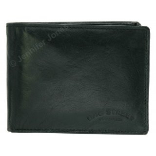 Herrenlederbörse schwarz