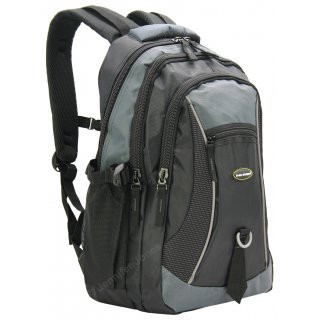 Freizeitrucksack schwarz/grau