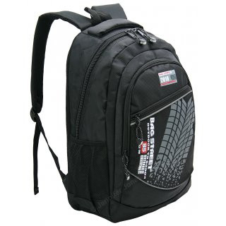 Freizeitrucksack schwarz