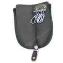Schl&uuml;sseltasche braun