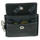 Lederschl&uuml;sseltasche schwarz