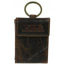 Lederschl�sseltasche braun