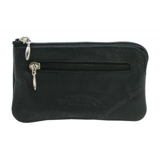 Lederschl�sseltasche schwarz