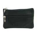 Lederschl�sseltasche schwarz