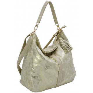 Handtasche beige