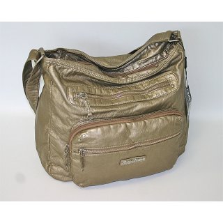 Handtasche metallic