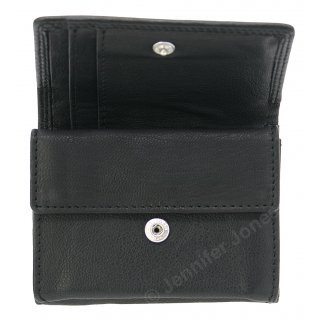 Herrenlederb�rse schwarz