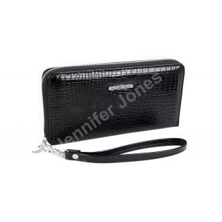 Damenlederb�rse schwarz