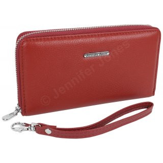 Damenlederb�rse rot