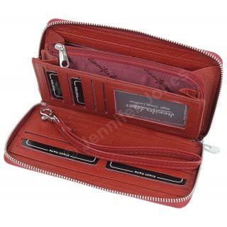 Damenlederb�rse rot