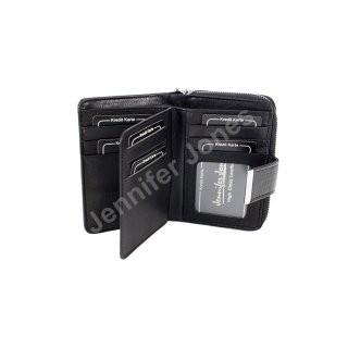Damenlederb�rse schwarz