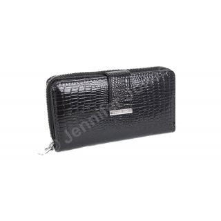 Damenlederb�rse schwarz