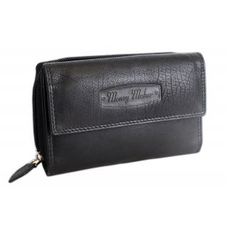 Damenlederb�rse schwarz