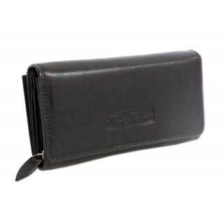 Damenlederb�rse schwarz