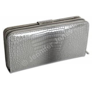 Damenlederb�rse grau