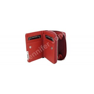 Damenlederb�rse rot