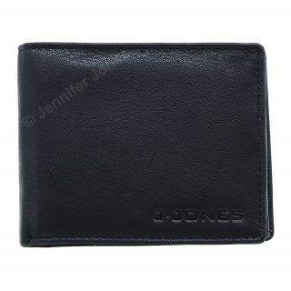 Herrenlederb�rse schwarz