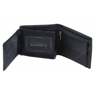 Herrenlederb�rse schwarz