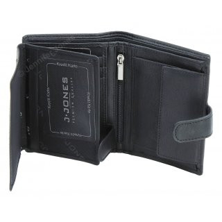 Herrenlederb�rse schwarz