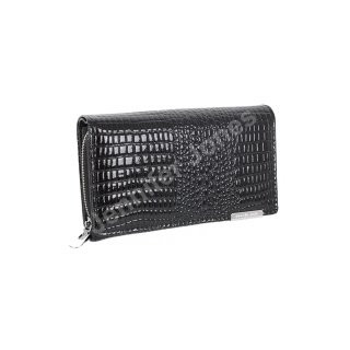 Damenlederb�rse schwarz