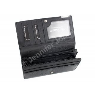 Damenlederb�rse schwarz