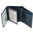 Herrenlederb&ouml;rse blau