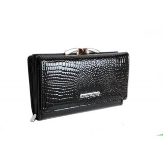 Damenlederb�rse schwarz
