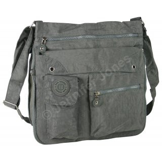 Handtasche grau