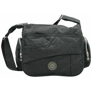 Überschlagtasche schwarz