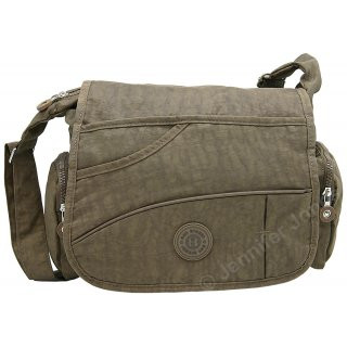 Überschlagtasche braun