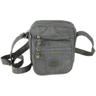 Handtasche klein grau