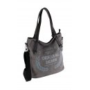 Handtasche grau