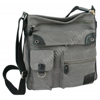 Handtasche grau
