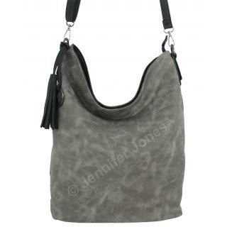 Handtasche grau
