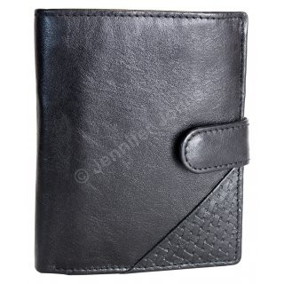 Herrenlederb�rse schwarz