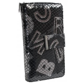 Damenlederb�rse schwarz