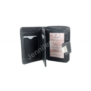 Damenlederb�rse schwarz