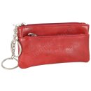 Schl&uuml;sseltasche rot