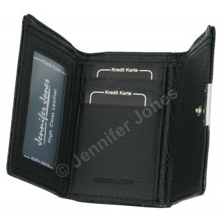 Damenlederb�rse schwarz