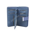 Damenlederb&ouml;rse blau
