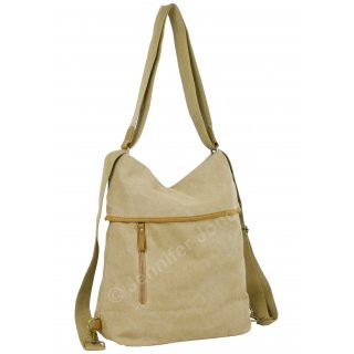 Handtasche/Rucksack natur