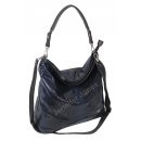 Handtasche Schlange navy