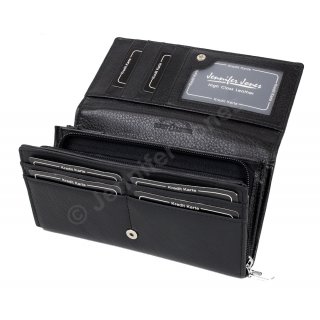 Damenlederb�rse schwarz