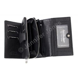 Damenlederb�rse schwarz