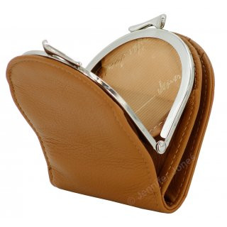 Damenlederb�rse cognac