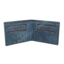 Herrenlederb&ouml;rse jeansblau