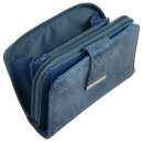 PU-Geldb&ouml;rse blau