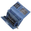 PU-Geldb&ouml;rse blau