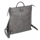 Cityrucksack/Handtasche grau